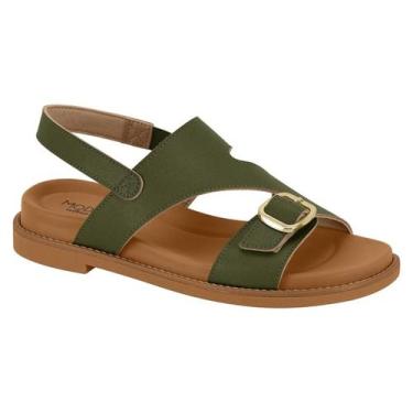 Imagem de Sandália Modare Feminina Rasteira Fivela Ultra Conforto Original -, Ol