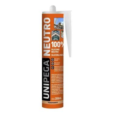 Imagem de Silicone unipega acetico neutro 100% incolor 280ml