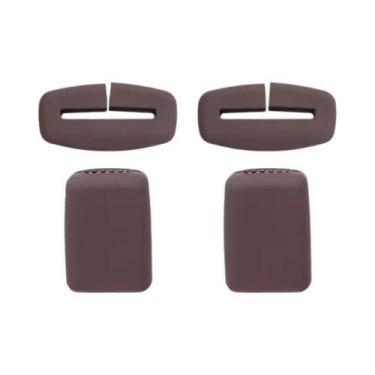 Imagem de Capa De Silicone Antirriscos Para Fivela De Cinto De Segurança Automot