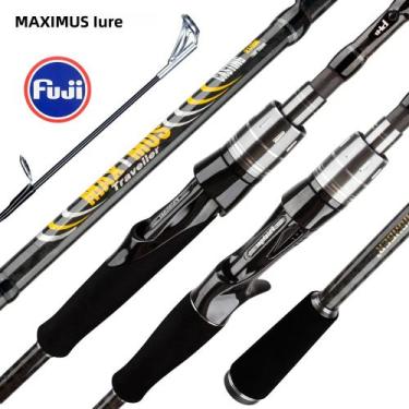 Imagem de Vara De Pesca MAXIMUS De 1.8m-3m, 2.1m, 2.4m, 2.7m, 3m, Carbono 30T, P