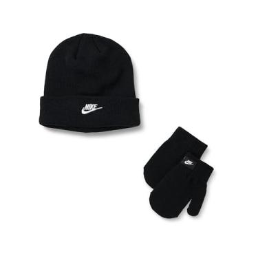 Imagem de Nike Conjunto de gorro e luva/luva infantil, preto, 12/24M