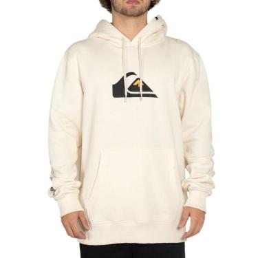 Imagem de Moletom Quiksilver Comp Logo Off White-Masculino