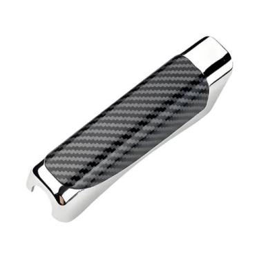 Imagem de Capa Protetora E Decorativa De Fibra De Carbono Para Freio De Mão Auto