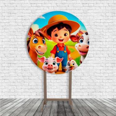 Imagem de Capas Painel Redondo Painel Fazendinha - Genérica, Fazendinha 329