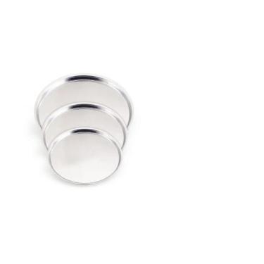 Imagem de Conjunto De 3 (três) Forma De Pizza Assadeira Bandeja Redonda Alumínio