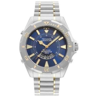 Imagem de Relógio Technos Masculino Skydiver Bicolor WT2050AB/1A