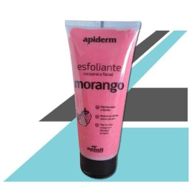 Imagem de Esfoliante Corporal e Facial Apiderm Morango 190g - Apinil