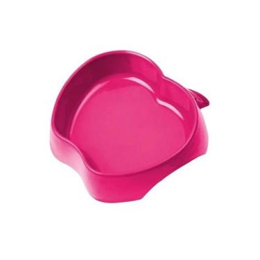 Imagem de Comedouro Frutal Maça Grande Rosa 1000ml - Pet injet
