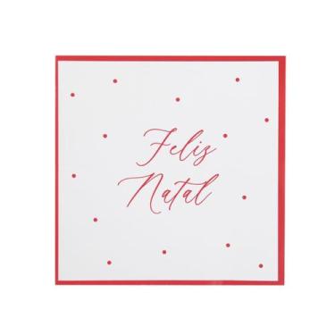 Imagem de Guardanapo de papel poa feliz natal 20 unidades - cromus