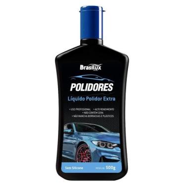 Imagem de Líquido Massa de Polidor Polir Corte Rápido Automotivo 500g - BRASILUX