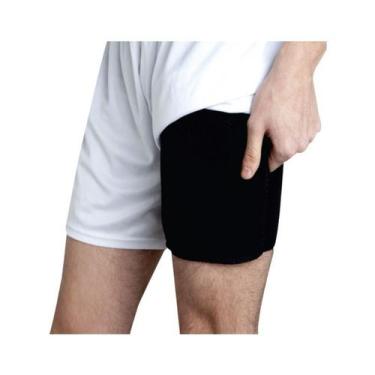 Imagem de Coxal Kanxa Ajustavel Neoprene 5281, UNICO, Preto