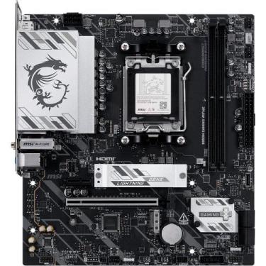 Imagem de Placa-Mãe MSI B850M Gaming WiFi 6E, AMD AM5, mATX, DDR5 - B850MGWIFI6E