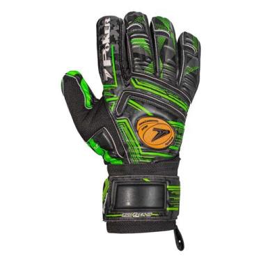 Imagem de Luva de Goleiro FC Profissional Poker Hug Flex III, Preto, Verde, 9