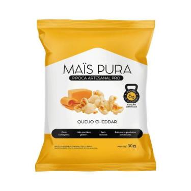 Imagem de Pipoca Artesanal Queijo Cheddar PRO Mais Pura 30g