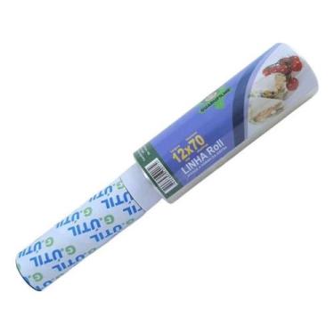 Imagem de Rolo De Papel Filme De Pvc 12cm X 70m G-últil Guarufilme - Sem marca