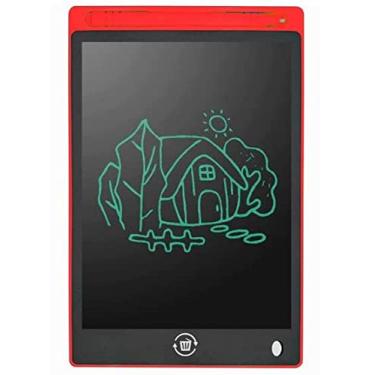 Imagem de Lousa Mágica Digital LCD para Escrever e Desenhar Vermelho