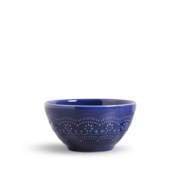 Imagem de Conjunto C/ 6 Bowl Madeleine Azul Navy 367 Ml - Porto Brasil Cerâmica