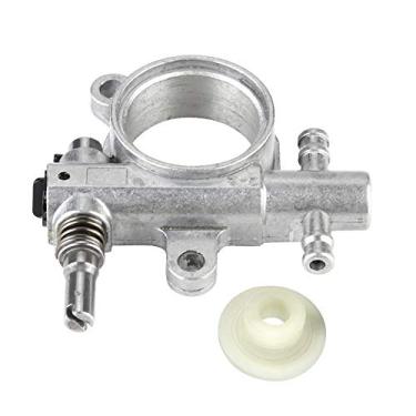 Imagem de Aramox Engrenagem de sem-fim bomba de óleo, 2500/3800 acessórios de engrenagem de sem-fim de motosserra