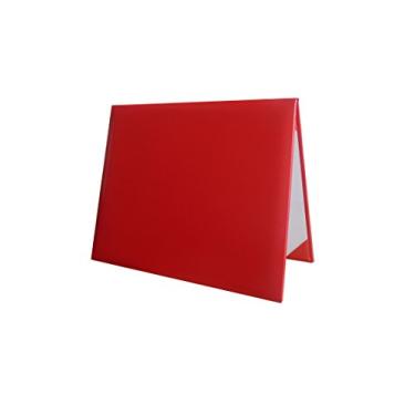 Imagem de Capa Diploma Holoder Smooth Certificate Cover Grad Days, Vermelho, 7x9