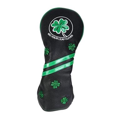 Imagem de Durável Golf Capa de Madeira Black Driver Headcover Club Protetor