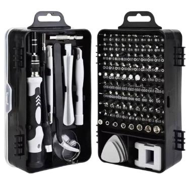 Imagem de Kit Ferramentas Chaves De Precisão Fenda Philips Torx E outros Conserto Celular e Eletrônicos em Geral