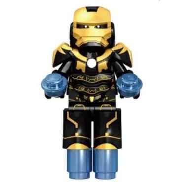 Imagem de Boneco Blocos De Montar Homem De Ferro Armor Mark 41 - Mega Block Toys