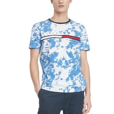 Imagem de Camiseta Tie Dye Tommy Hilfiger Azul-Masculino