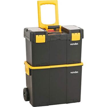 Imagem de Vonder, Caixa Para Ferramentas, Plástica, Com Rodas, 46,0 Cm X 26,0 Cm X 62,5 Cm, Crv 0300.