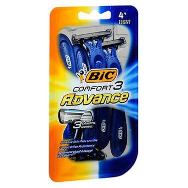 Imagem de Barbeadores Bic Comfort 3 Advance para homens 4 cada da Bic (pacote com 4)