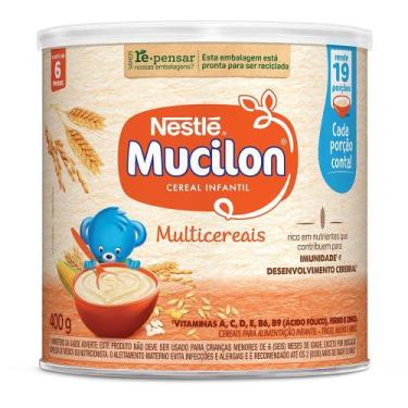 Imagem de Mucilon Multicereais Cereal Infantil Lata 400g, 400g, Multicereais