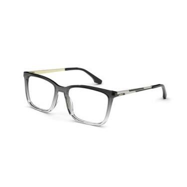 Imagem de Armação De Óculos Colcci C6129a0856 Preto Brilho Degradê, Preto, 56