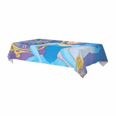 Imagem de Toalha de Mesa festa TNT Cinderela Decoração Disney 1,40x1m - Piffer