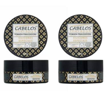 Imagem de Kit 2 Pomada Finalizadora Cabelos Therapya 120g - Kelma