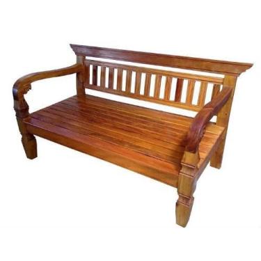 Imagem de Banco Leito Dodô Em Madeira De Demolição - Cód 769 - Barrocarte