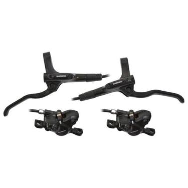Imagem de Par Freio a Disco Hidraulico Altus MT200  Preto - SHIMANO