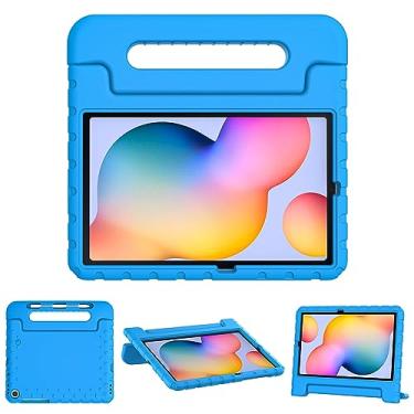 Imagem de CCambro Capa infantil para Samsung Galaxy Tab S6 Lite 26.4 cm 2024/2022/2020, com suporte para caneta S, capa protetora resistente à prova de choque para Galaxy Tab S6 Lite