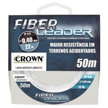 Imagem de Linha Crown Fiber Leader Fluorocarbon 0,31mm 14lb 50m