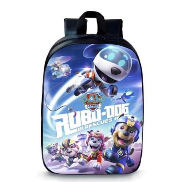 Imagem de Mochila Pré Escolar Pequena Infantil Creche Patrulha Cãozinhos Integra