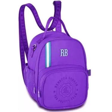 Imagem de Lancheira Termica Rebecca Bonbon Mochilinha Menina Escolar RB24550 Rox