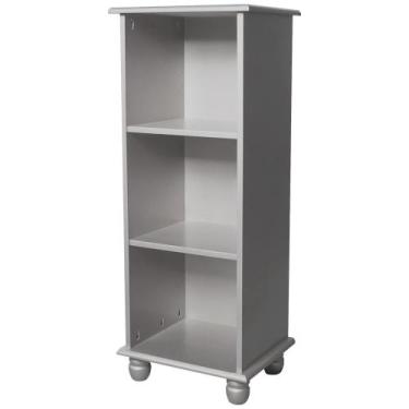 Imagem de Estante de Madeira Baixa com 2 Prateleiras Antique - 207 - Meyer, Laca