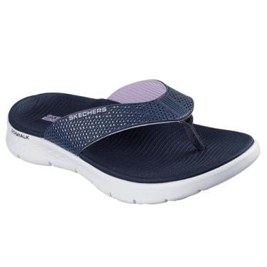 Imagem de Skechers Chinelo feminino, Azul marino, 36