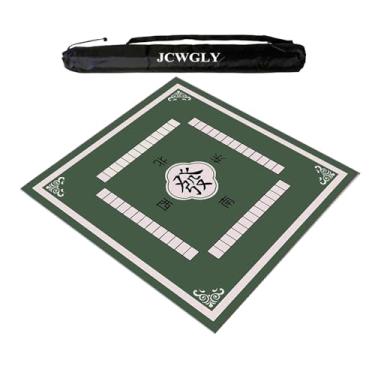 Imagem de Grande Capa De Mesa De Tapete De Mahjong Para Jogos De Cartas E Tabuleiro De Pôquer, Toalha De Mesa Antiderrapante E Redutora De Ruído Para Salas De Casa E Xadrez, Com Bolsa De Transporte(75cm/29.52in