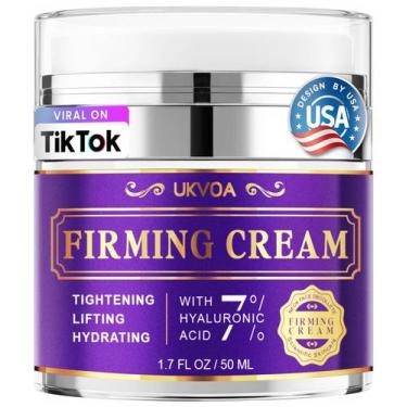 Imagem de Creme Reafirmante de Pescoço UKVOA Anti-Envelhecimento com Retinol, Co