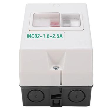 Imagem de Disjuntor de Proteção do Motor MC02 1,6 2.5a Impermeável 220V 380V Motor Elétrico IP55