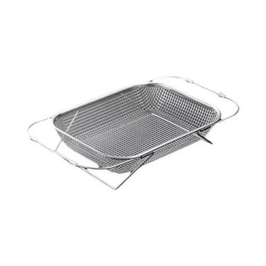 Imagem de Cesta De Escorredor De Pia De Aço Inoxidável Expansível Para Pratos De