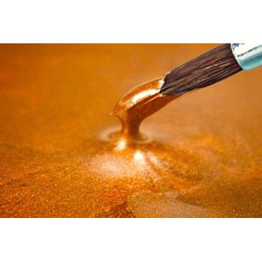 Imagem de Kit Porcelanato Liquido Metálico Bronze Flamejante AG por M² - Resinas