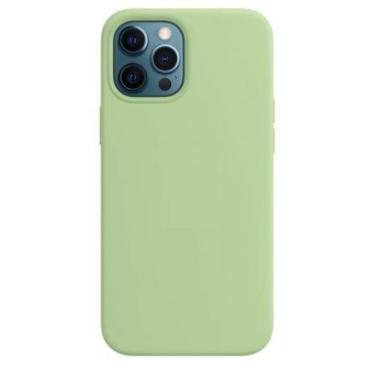 Imagem de Capa Capinha Aveludada Compatível Com Apple iPhone 11 - Genérica, Verd