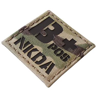 Imagem de BPOS Blood Type IFAK NKDA Lasercut Patch (Multicam)