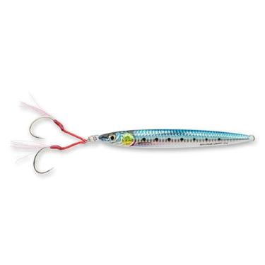 Imagem de Savage Gear Isca de pesca Slim Jig Minnow, 340 g, sardinha, contornos e movimentos realistas, ótima para mirar peixes e pelágicos, chocalho embutido