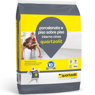 Imagem de Argamassa Cimentcola Weber Piso Sobre Piso Interno Cinza para Porcelan